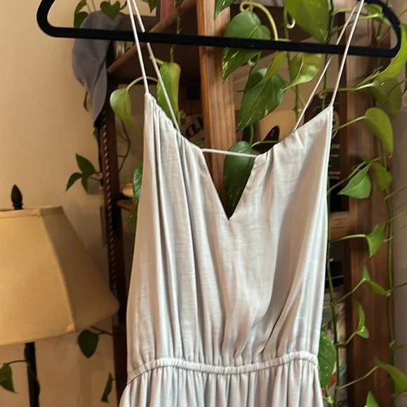 Alice & UO / Urban Outfitters Bibi Satin Midi Dress - Size M - Picture 3 of 6